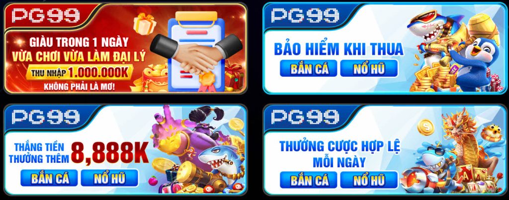 Khuyến mãi PG99 - Cơ hội vàng dành cho người chơi